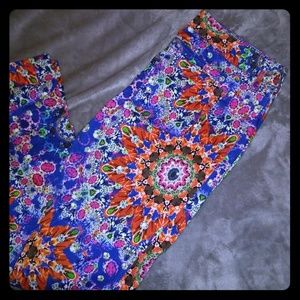 Spandex stretch velvet pants